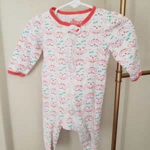 3/$20 Circo Owl Footed Sleeper 3M